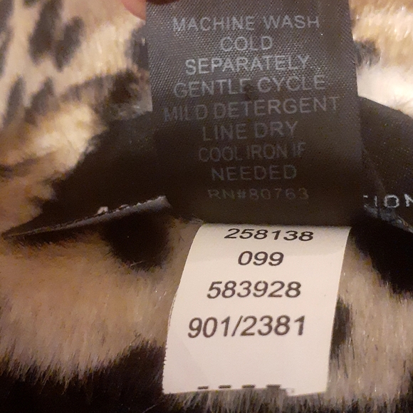 Vintage Moda Leopard Print Fake Fur Coat🇨🇦 Large - Picture 14 of 16